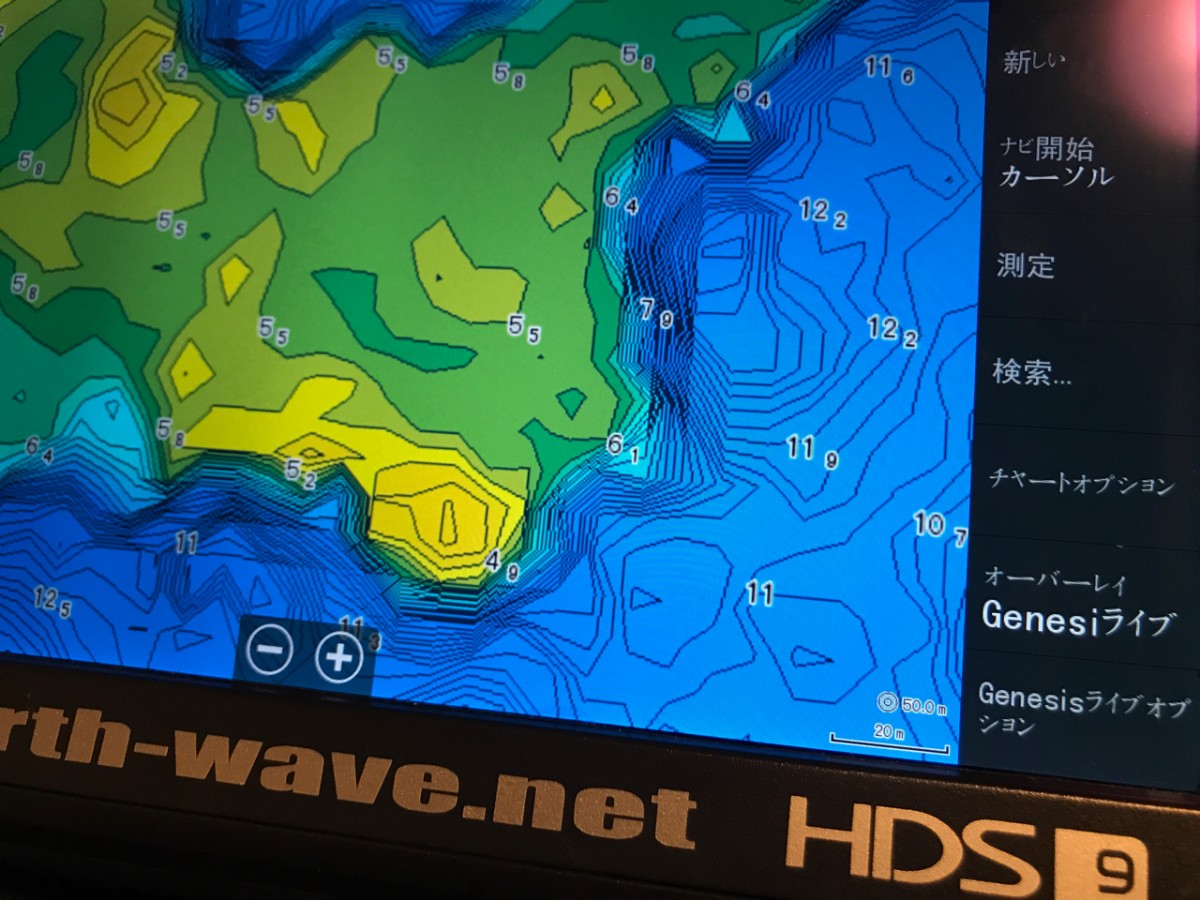 浚渫エリアで等深線作成『GENESIS LIVE』インプレその2 | North Wave -kohoku bayside base-